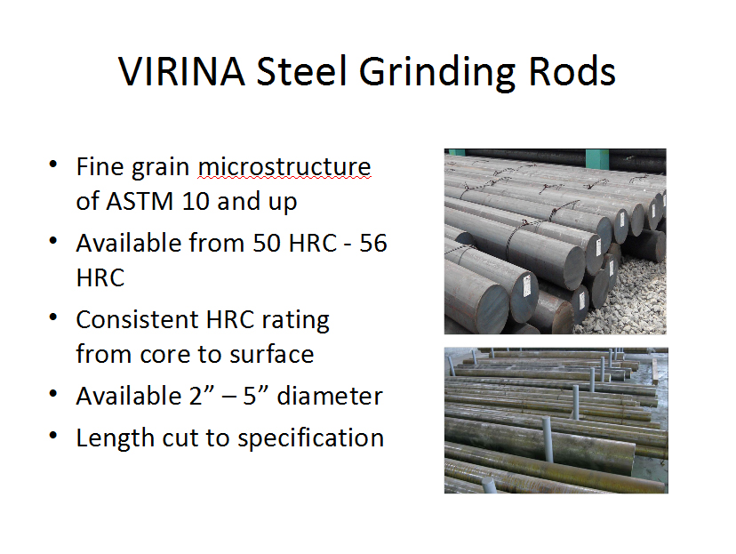 steel grinding rods